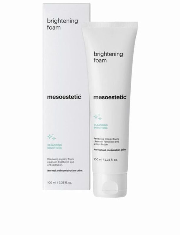 mesoestetic brightening foam